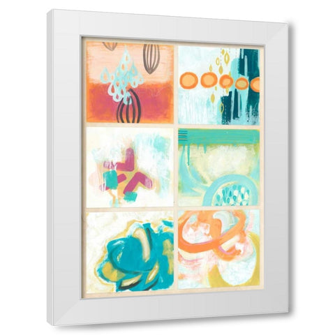 Gallery Petite III White Modern Wood Framed Art Print by Vess, June Erica
