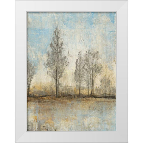 Quiet Nature II White Modern Wood Framed Art Print by OToole, Tim