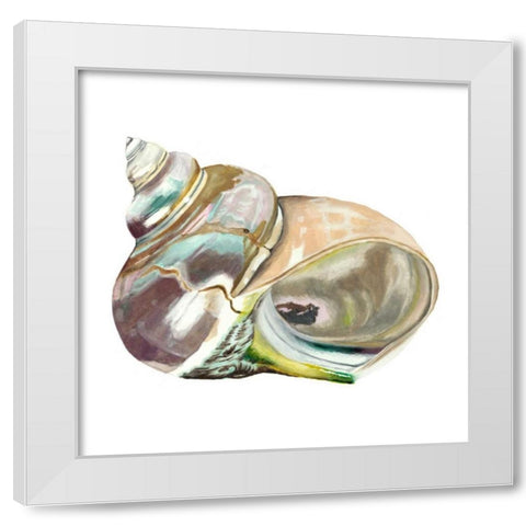 Seashore Souvenirs IV White Modern Wood Framed Art Print by McCavitt, Naomi