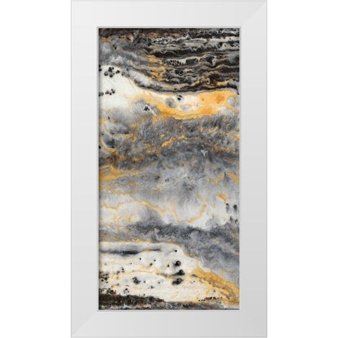 Granite II White Modern Wood Framed Art Print by Hambly, Anna