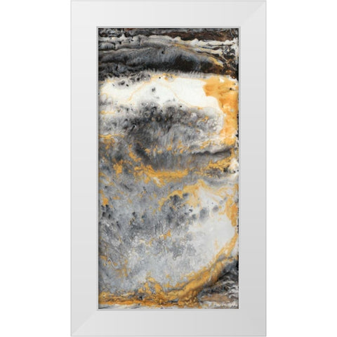 Granite III White Modern Wood Framed Art Print by Hambly, Anna