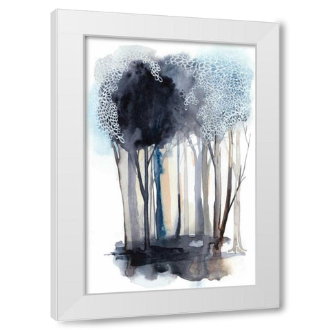 Tranquil Coppice II White Modern Wood Framed Art Print by Popp, Grace