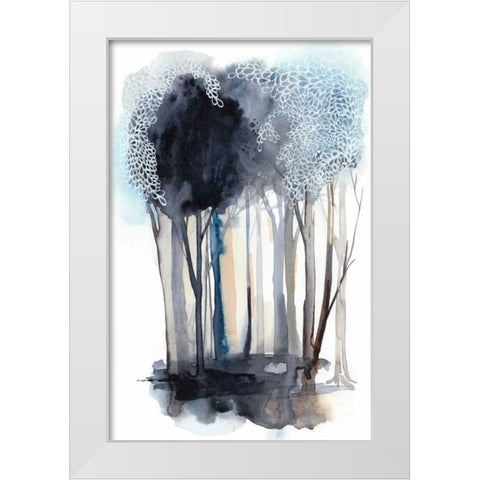 Tranquil Coppice II White Modern Wood Framed Art Print by Popp, Grace
