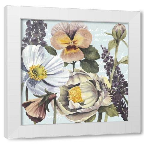 Garden Submergence II White Modern Wood Framed Art Print by Popp, Grace