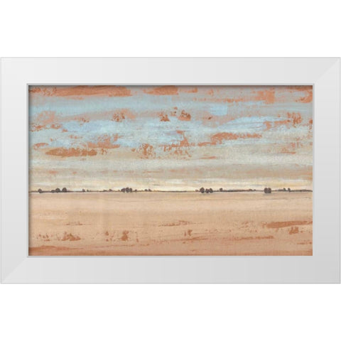 Southwest Vista II White Modern Wood Framed Art Print by OToole, Tim