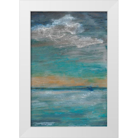 After the Storm II White Modern Wood Framed Art Print by Ludwig, Alicia