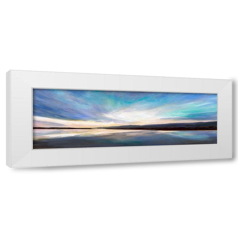 Salt Flats I White Modern Wood Framed Art Print by Finch, Sheila
