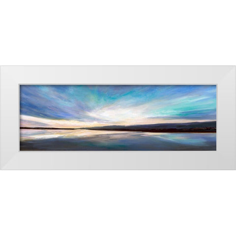 Salt Flats I White Modern Wood Framed Art Print by Finch, Sheila