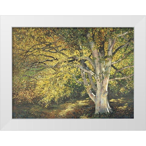 Custom Golden Light I (ASH) White Modern Wood Framed Art Print by Reynolds, Graham