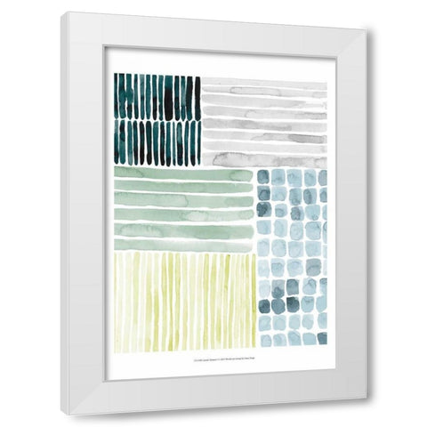Aerial Abstract I White Modern Wood Framed Art Print by Popp, Grace