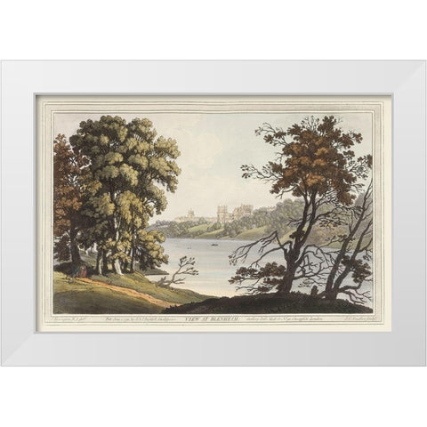 View at Blenheim White Modern Wood Framed Art Print by Stadler, Joseph