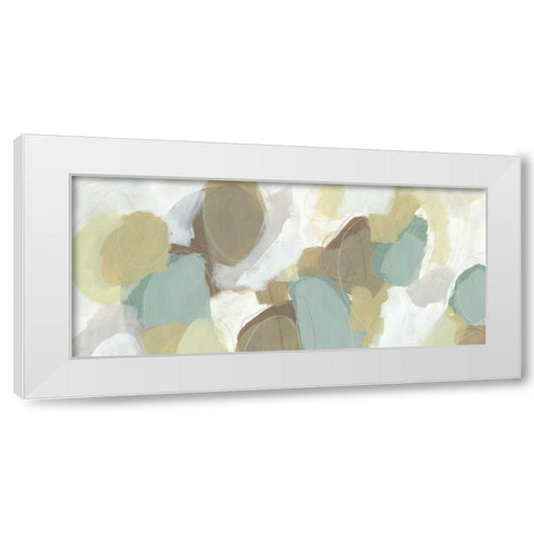 Subtle Synergy III White Modern Wood Framed Art Print by Vess, June Erica