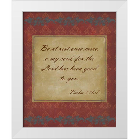 More Than Words III White Modern Wood Framed Art Print by Studio W