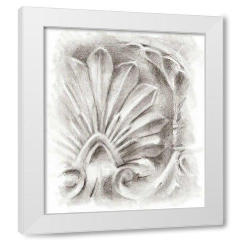Frieze Study IV White Modern Wood Framed Art Print by Harper, Ethan