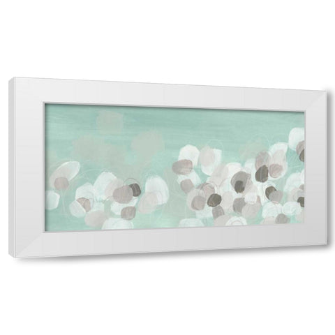 Arctic Energy I White Modern Wood Framed Art Print by Vess, June Erica