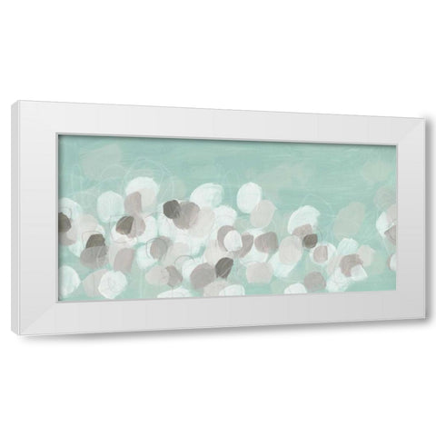 Arctic Energy II White Modern Wood Framed Art Print by Vess, June Erica