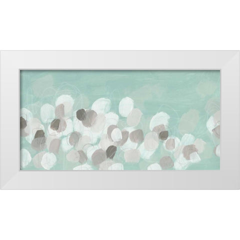 Arctic Energy II White Modern Wood Framed Art Print by Vess, June Erica