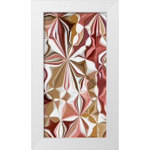 Thrive Panel II White Modern Wood Framed Art Print by Burghardt, James