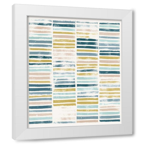 Nature Rows II White Modern Wood Framed Art Print by Popp, Grace