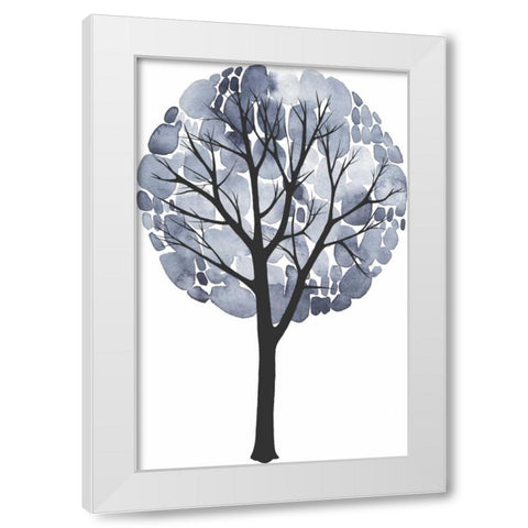 Midnight Elm II White Modern Wood Framed Art Print by Popp, Grace