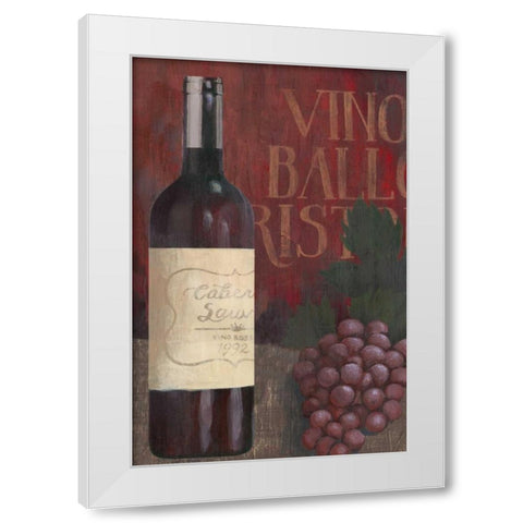 Wine Still Life I White Modern Wood Framed Art Print by Popp, Grace