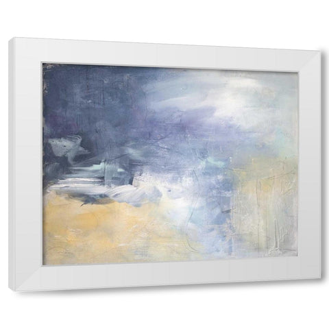 Windswept I White Modern Wood Framed Art Print by Contacessi, Julia