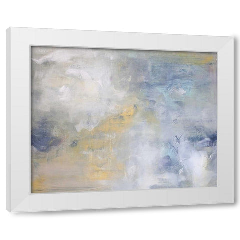 Windswept II White Modern Wood Framed Art Print by Contacessi, Julia