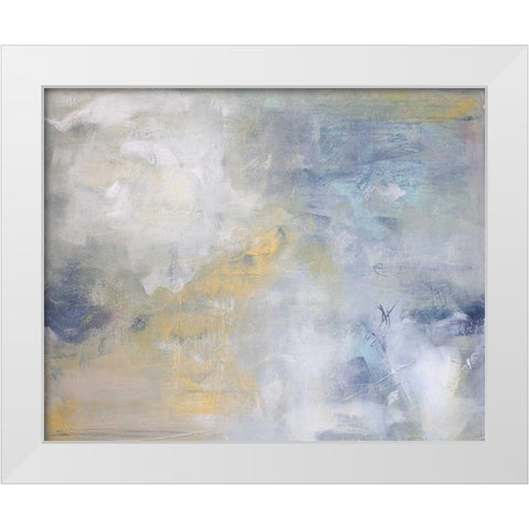 Windswept II White Modern Wood Framed Art Print by Contacessi, Julia