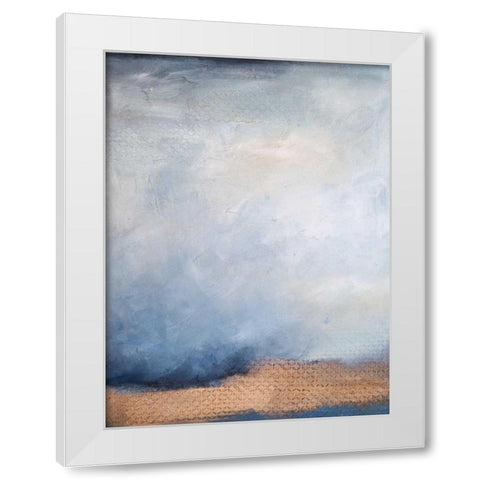 Imprint I White Modern Wood Framed Art Print by Contacessi, Julia