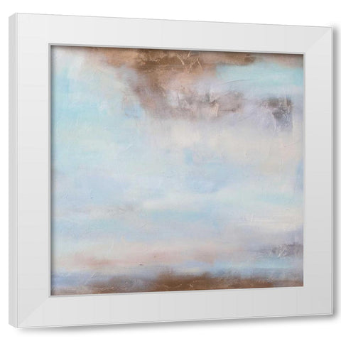 Smoke Glass II White Modern Wood Framed Art Print by Contacessi, Julia