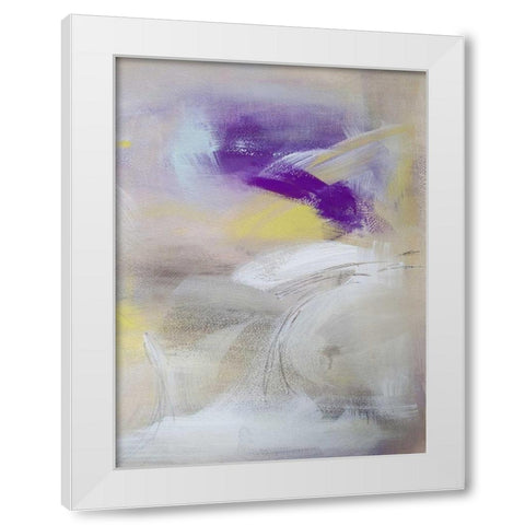 Swept Away II White Modern Wood Framed Art Print by Contacessi, Julia