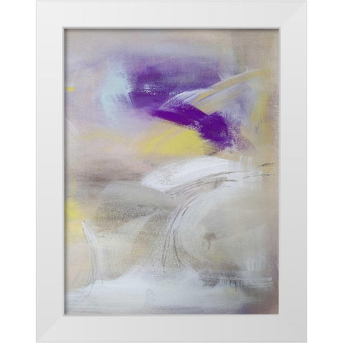 Swept Away II White Modern Wood Framed Art Print by Contacessi, Julia