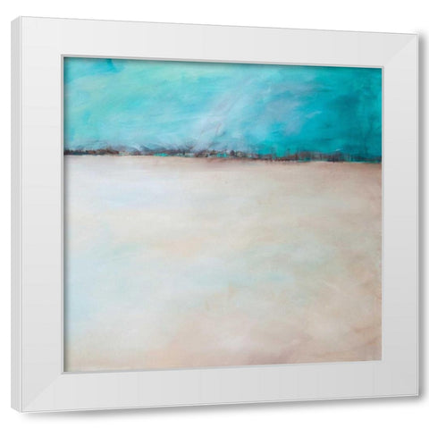 Mystic Sand II White Modern Wood Framed Art Print by Contacessi, Julia