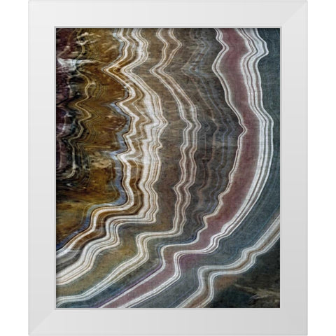 Mineral Spirit VI White Modern Wood Framed Art Print by Butler, John