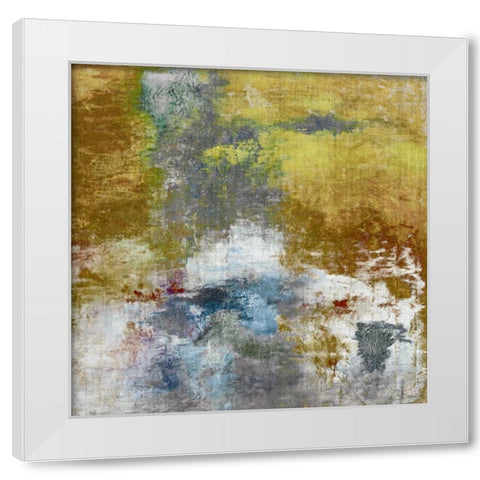 Journey I White Modern Wood Framed Art Print by Butler, John