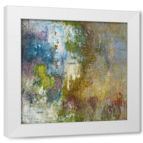 Journey II White Modern Wood Framed Art Print by Butler, John