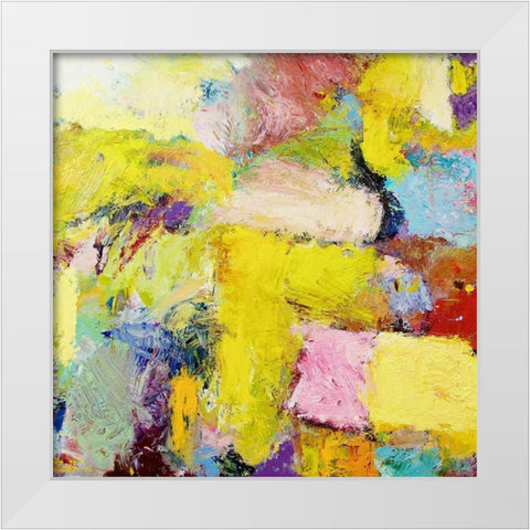 Pearly Gates White Modern Wood Framed Art Print by Friedlander, Allan