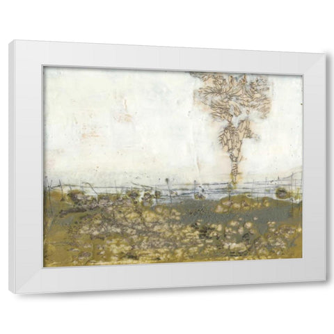 Rustic Tundra I White Modern Wood Framed Art Print by Goldberger, Jennifer