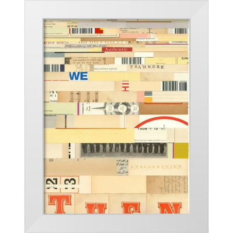 True IV White Modern Wood Framed Art Print by Galapon, Nikki