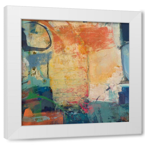 Relic I White Modern Wood Framed Art Print by Vision Studio