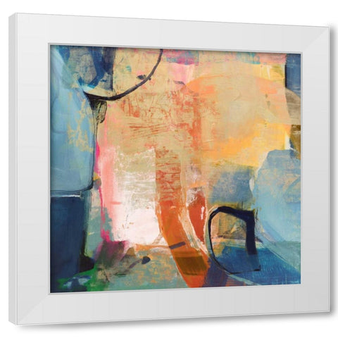 Relic II White Modern Wood Framed Art Print by Vision Studio