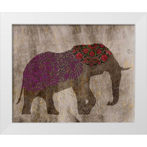 Treasured Icon I White Modern Wood Framed Art Print by Chandler, Sharon