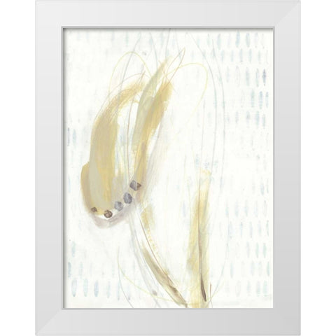 Pattern Logic VI White Modern Wood Framed Art Print by Vess, June Erica