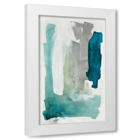 Seaglass III White Modern Wood Framed Art Print by Contacessi, Julia