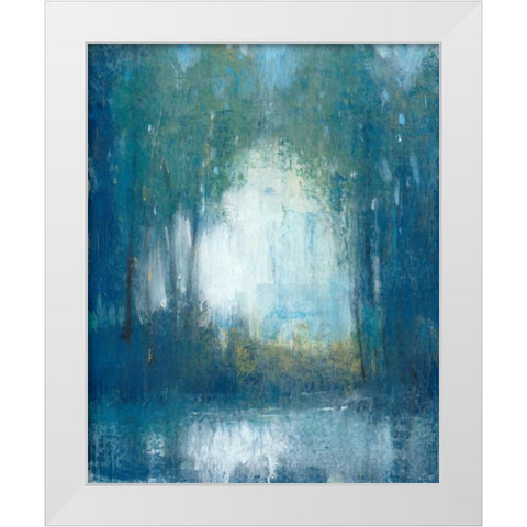 Pathway Home I White Modern Wood Framed Art Print by OToole, Tim