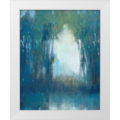 Pathway Home II White Modern Wood Framed Art Print by OToole, Tim