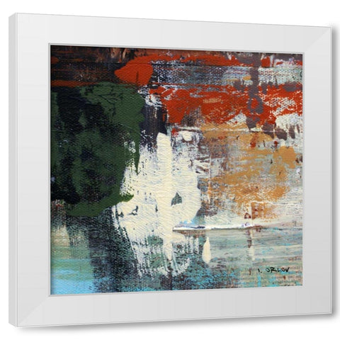 Urban Space IV White Modern Wood Framed Art Print by Orlov, Irena