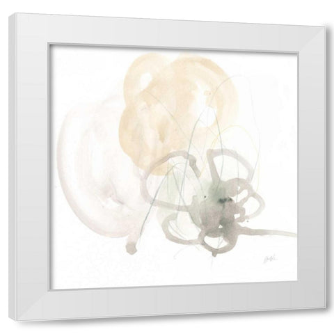 Infinite Variable IV White Modern Wood Framed Art Print by Vess, June Erica
