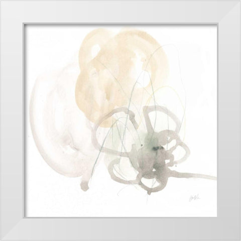 Infinite Variable IV White Modern Wood Framed Art Print by Vess, June Erica