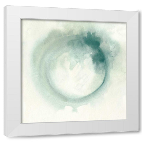 Nimbus I White Modern Wood Framed Art Print by Vess, June Erica